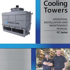 FC fiberglass cooling towers 120 to 240 ton