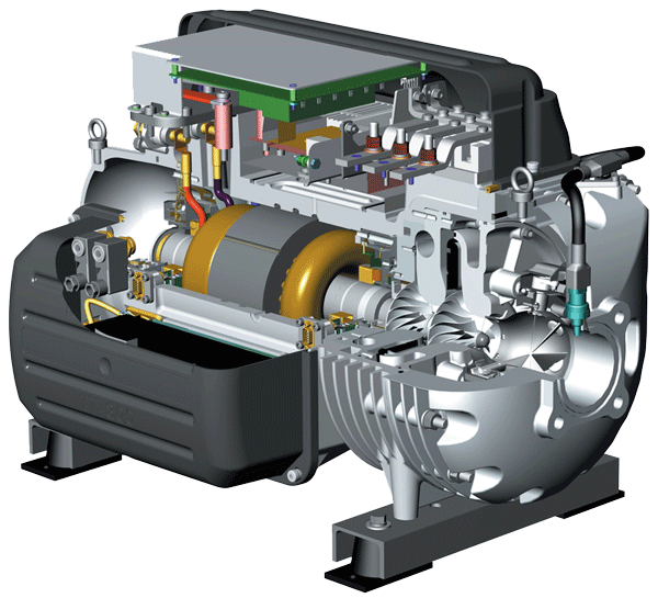 Turbocor Compressor Cutaway